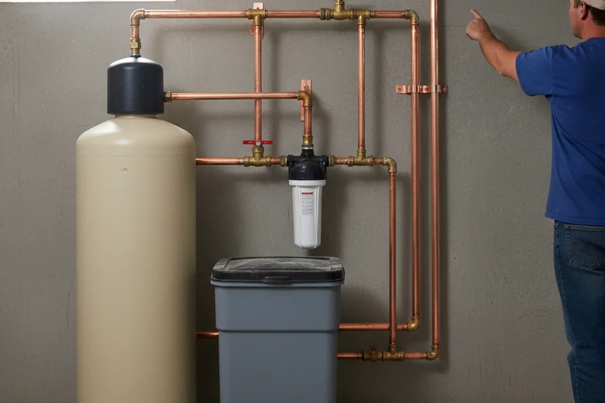 Whole-house water treatment system installed in Eagle Pass